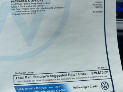 2026 Volkswagen Tiguan SE R-Line Black