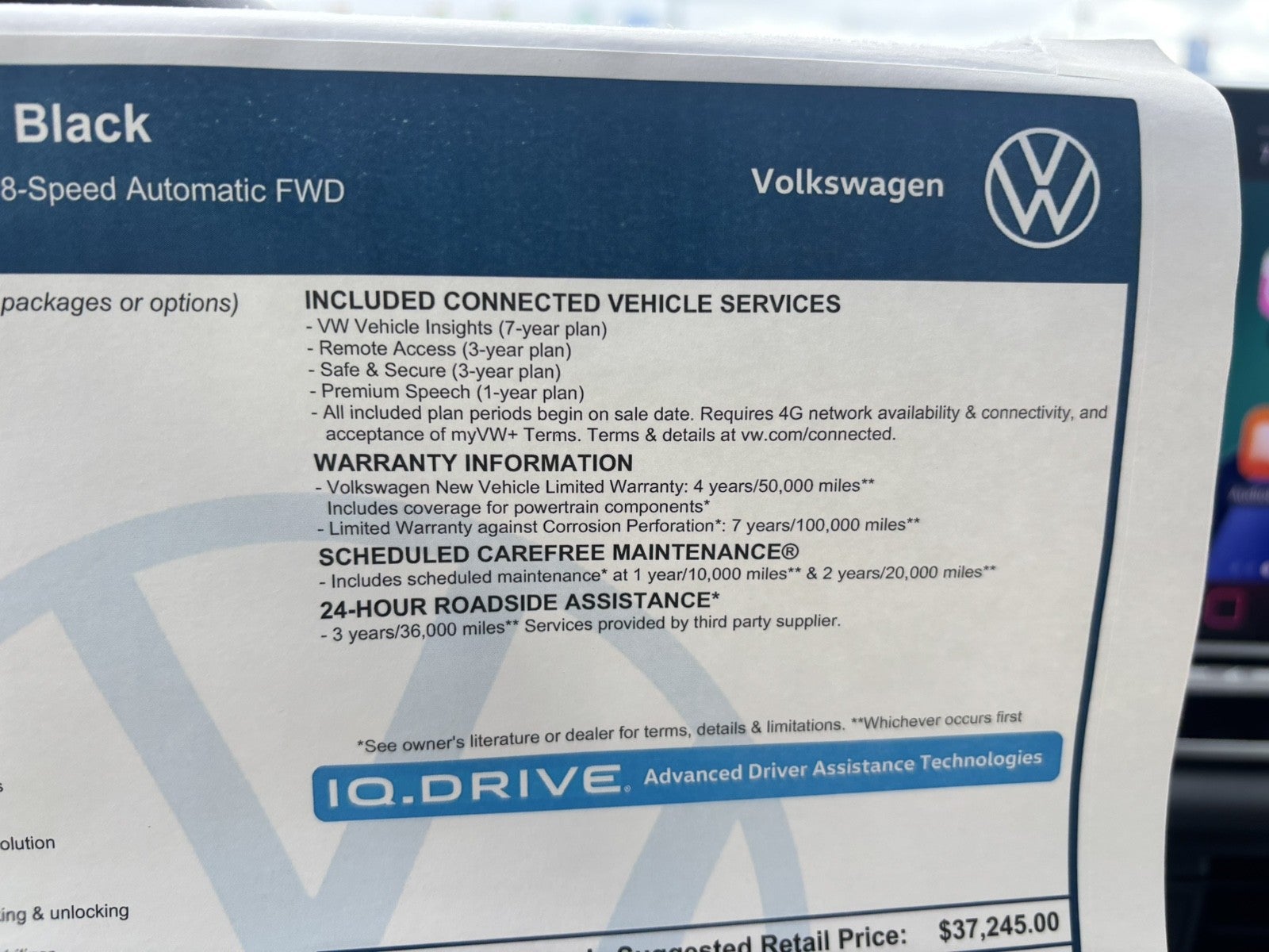 2026 Volkswagen Tiguan SE R-Line Black