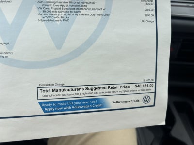 2026 Volkswagen Tiguan SE R-Line Black