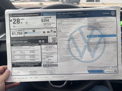 2026 Volkswagen Tiguan SE R-Line Black