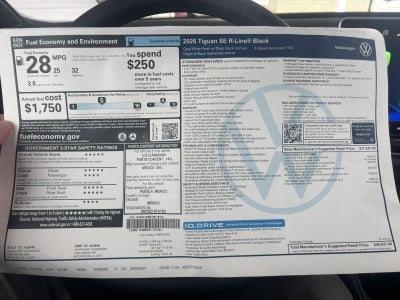 2026 Volkswagen Tiguan SE R-Line Black