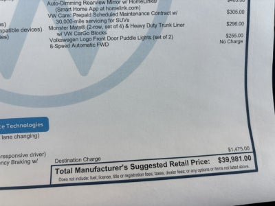 2026 Volkswagen Tiguan SE R-Line Black