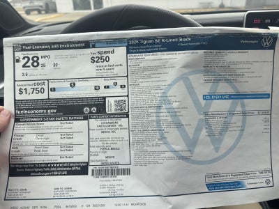 2026 Volkswagen Tiguan SE R-Line Black