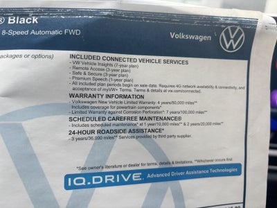 2026 Volkswagen Tiguan SE R-Line Black