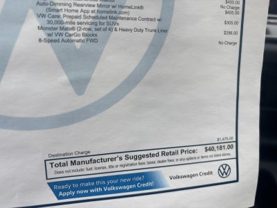 2026 Volkswagen Tiguan SE R-Line Black