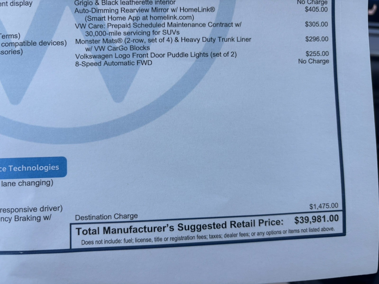 2026 Volkswagen Tiguan SE R-Line Black