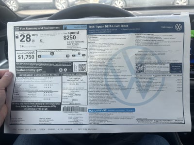 2026 Volkswagen Tiguan SE R-Line Black