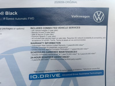 2026 Volkswagen Tiguan SE R-Line Black