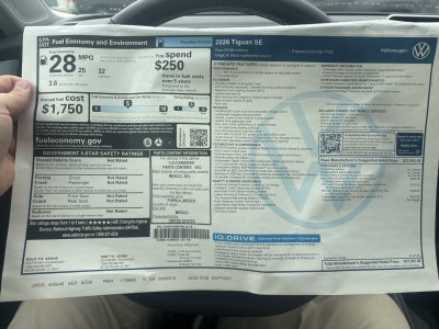 2026 Volkswagen Tiguan SE