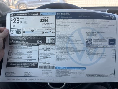 2026 Volkswagen Tiguan SE