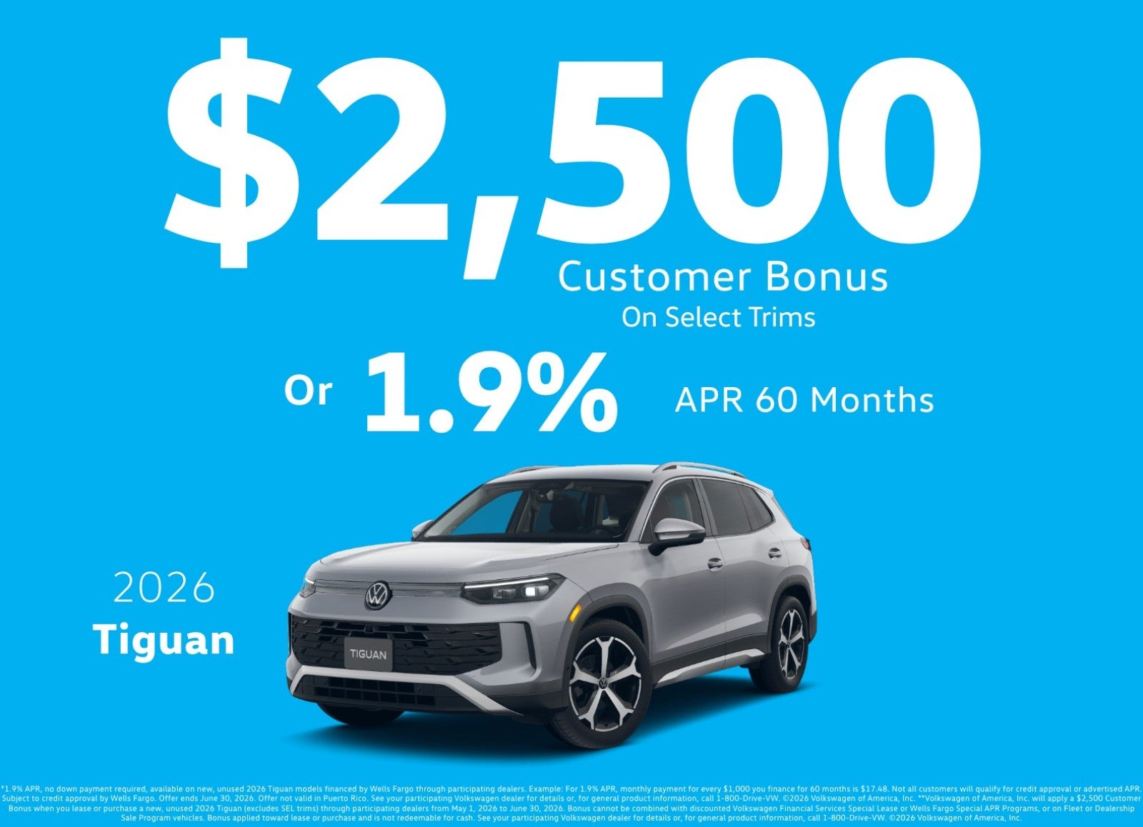 2026 Volkswagen Tiguan SE
