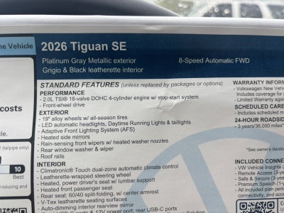 2026 Volkswagen Tiguan SE