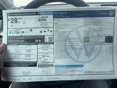 2026 Volkswagen Tiguan SE