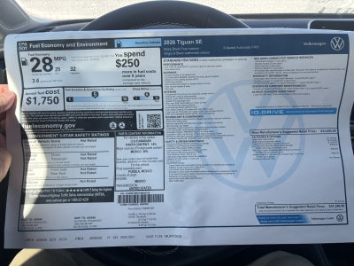 2026 Volkswagen Tiguan SE