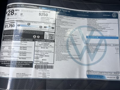 2026 Volkswagen Tiguan SE