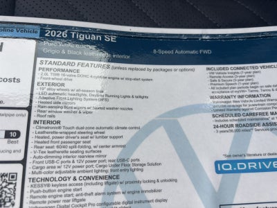 2026 Volkswagen Tiguan SE