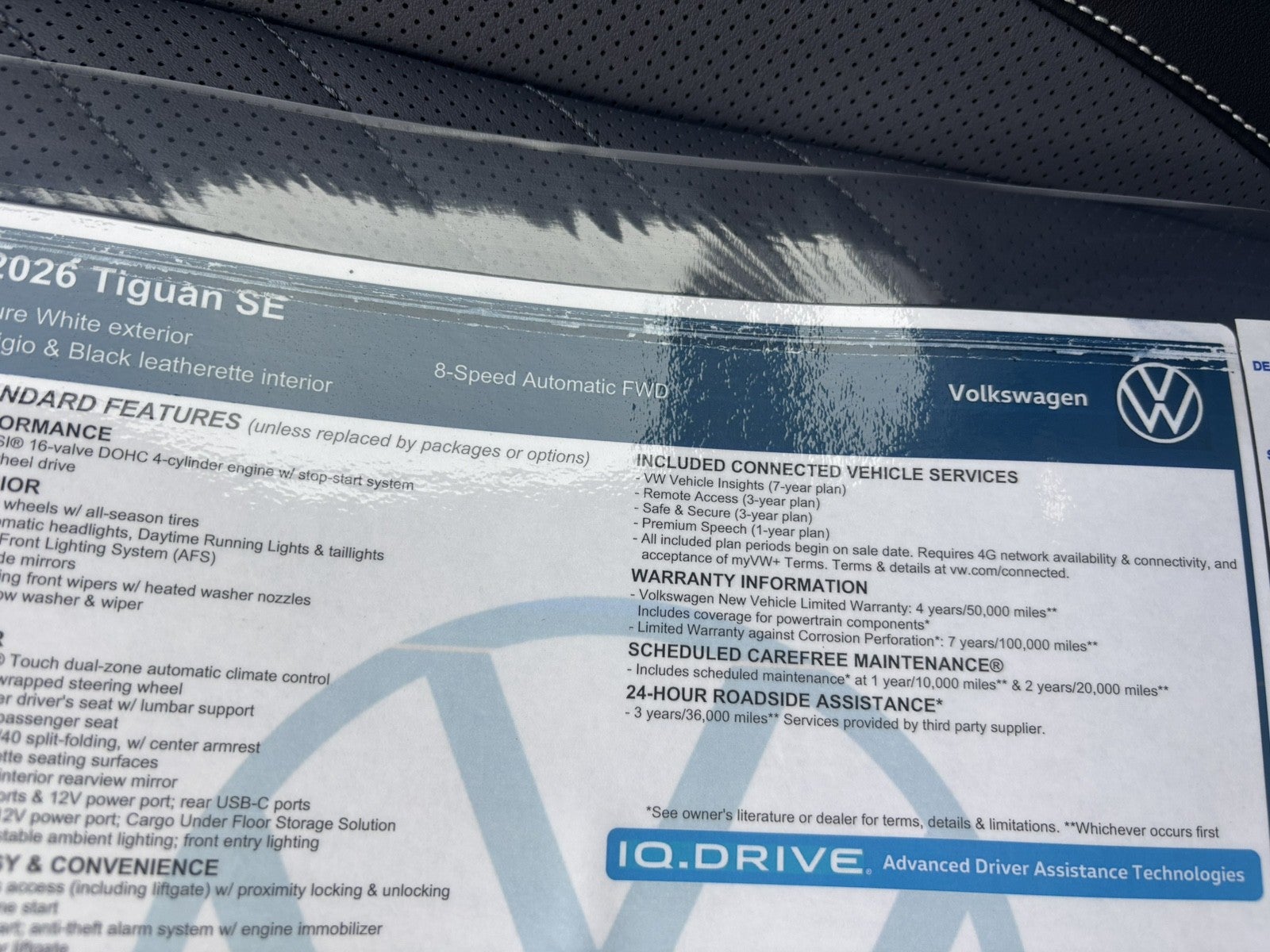 2026 Volkswagen Tiguan SE