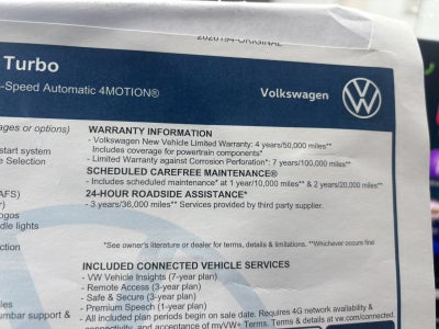 2026 Volkswagen Tiguan SEL R-Line Turbo