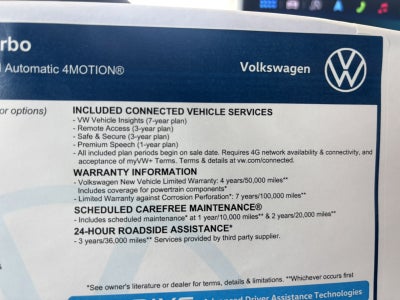 2026 Volkswagen Tiguan SEL R-Line