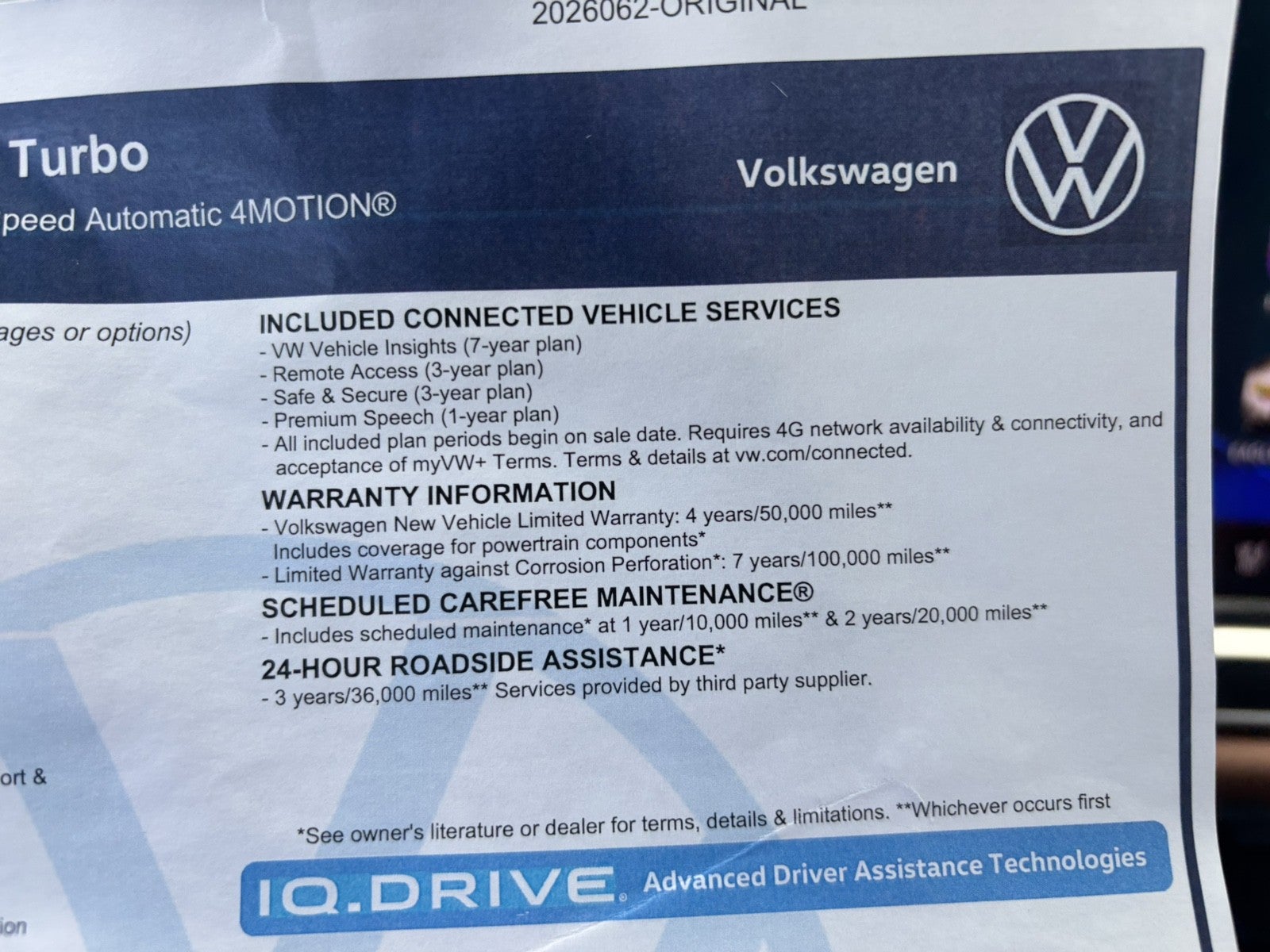 2026 Volkswagen Tiguan SEL R-Line Turbo