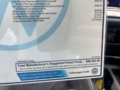 2026 Volkswagen Tiguan SEL R-Line Turbo