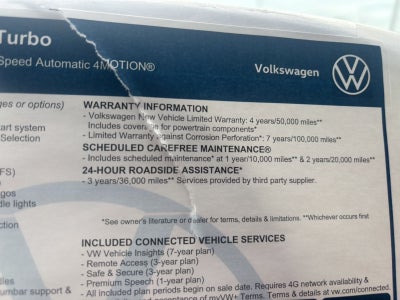 2026 Volkswagen Tiguan SEL R-Line Turbo