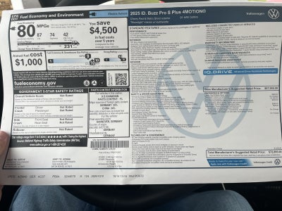 2025 Volkswagen ID. Buzz Pro S Plus