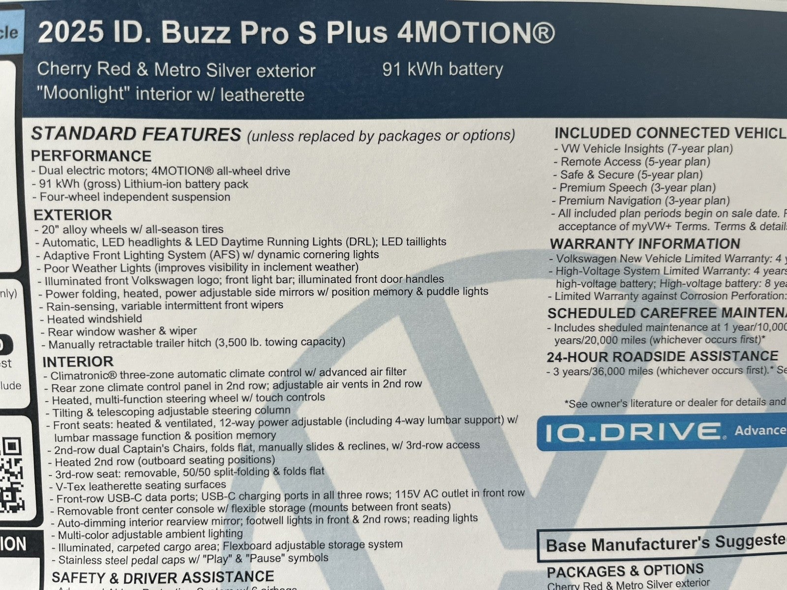 2025 Volkswagen ID. Buzz Pro S Plus