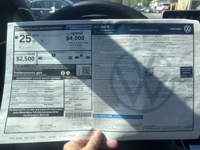 2026 Volkswagen Golf R Base