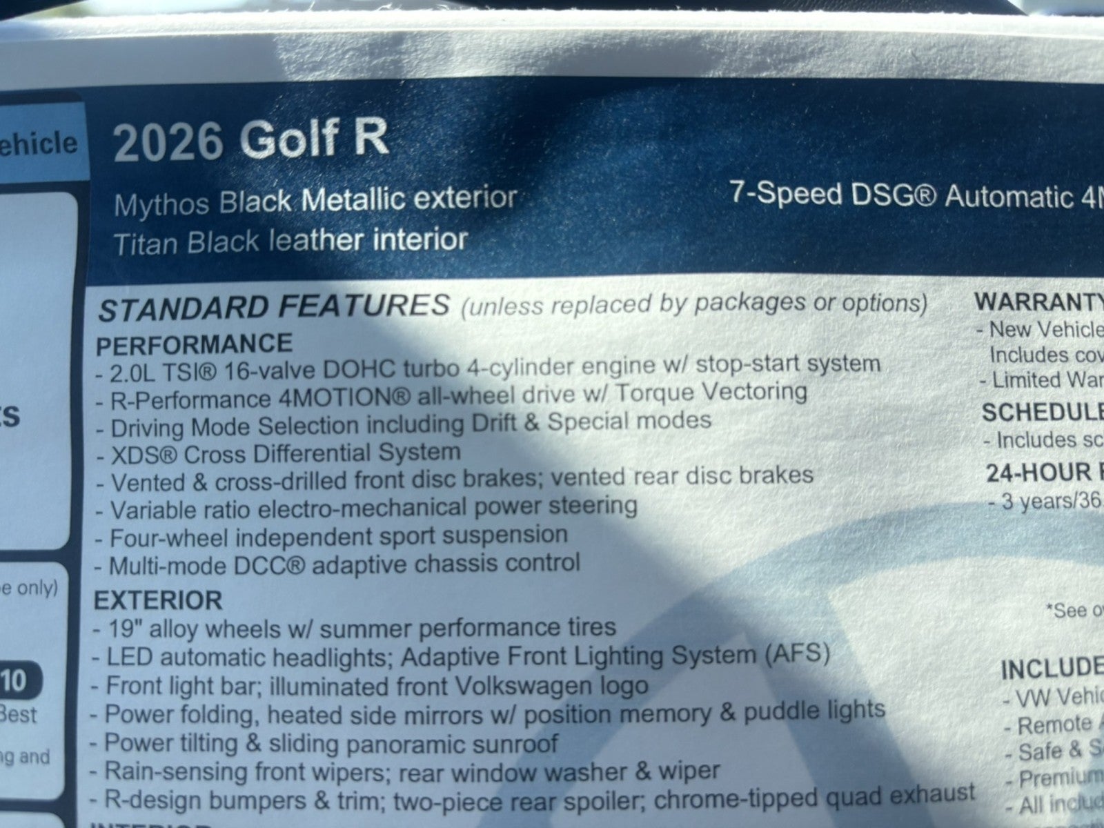 2026 Volkswagen Golf R Base