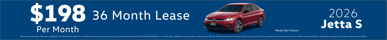 $198 36 Month Lease