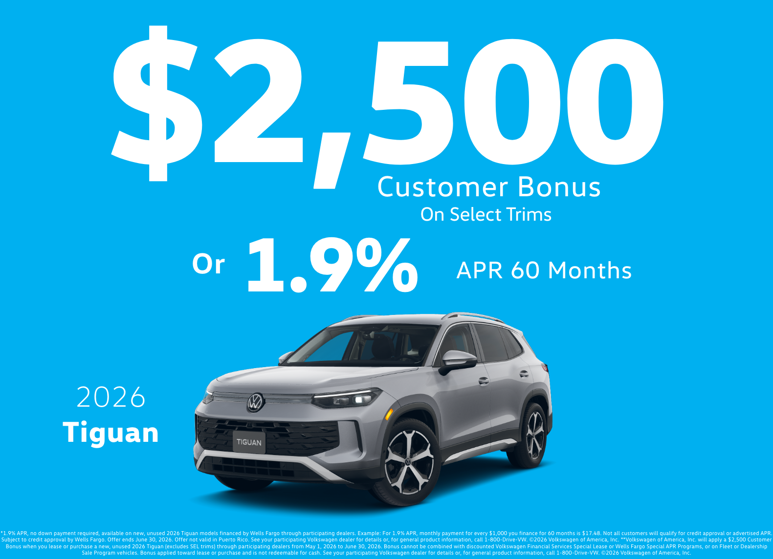 2026 Volkswagen Tiguan Special