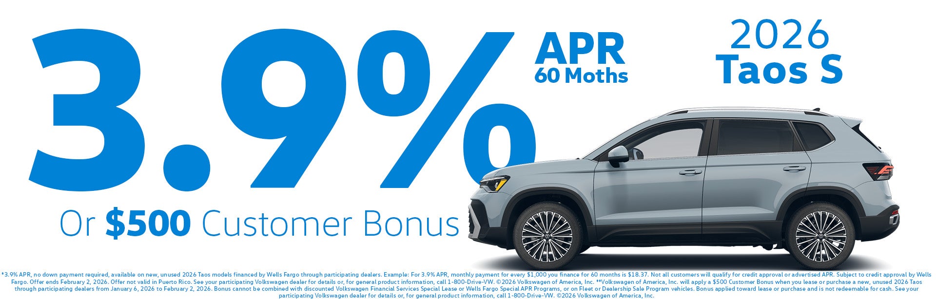 2026 Volkswagen Taos Special